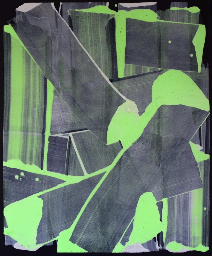 Kunstwerk "Misty Forest" von Künstlerin Lea Wagner